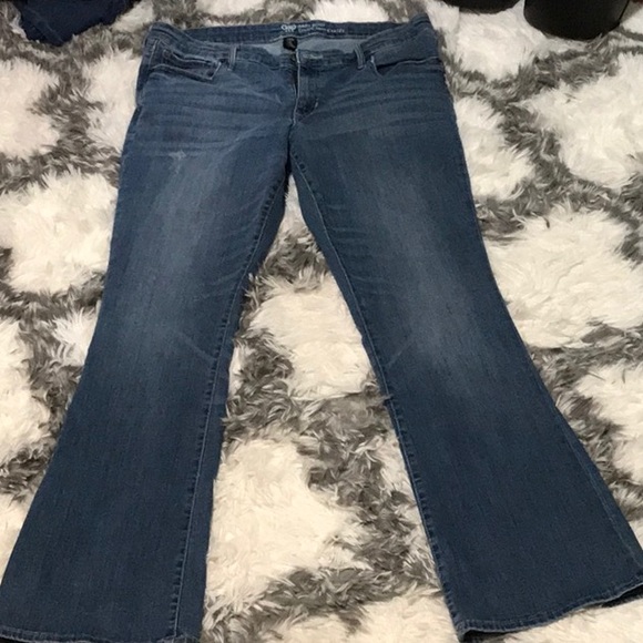 baby bootcut jeans gap